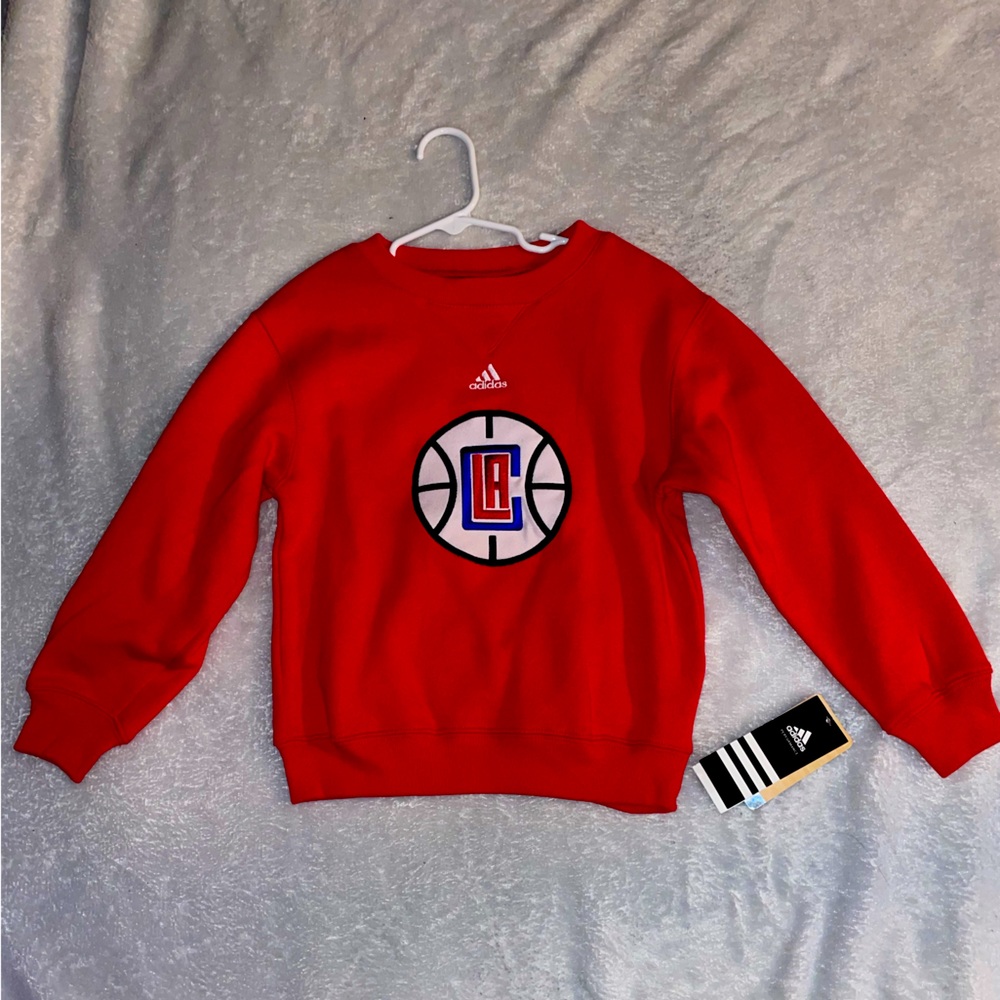 Toddler Clippers Adiddas sweatshirt